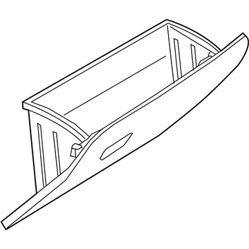 2022 Ram ProMaster City Glove Box - 5YJ71LXHAA