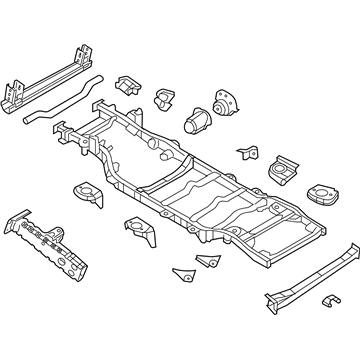 Mopar 68263977AB Frame-Chassis