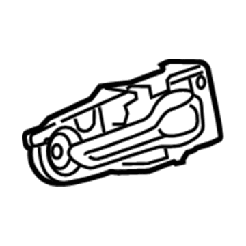 Jeep Cherokee Door Handle - 68329765AA