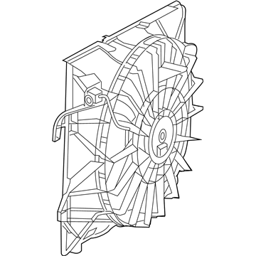 2023 Ram 2500 Fan Blade - 68322663AB