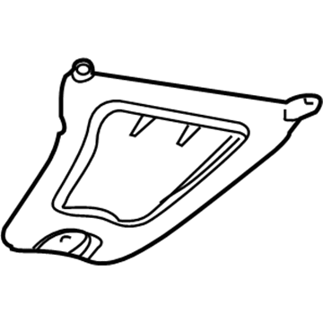 Mopar 4861437AB Bracket Vapor Canister