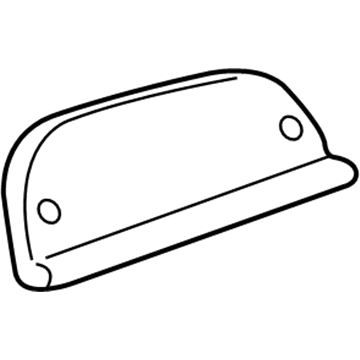 Mopar 55155832AB Lamp-High Mounted Stop