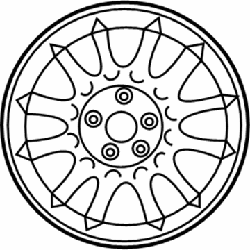 Mopar 4782296AB Wheel