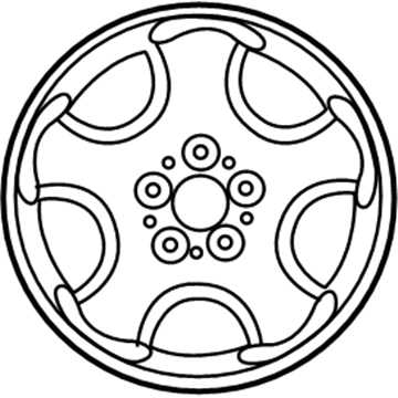 Chrysler Concorde Spare Wheel - 4782289AB