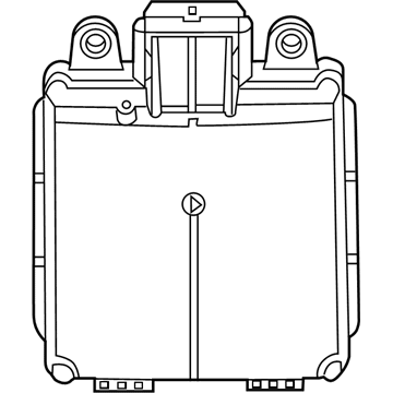 Mopar 68548895AA MODULE-BLIND SPOT DETECTION