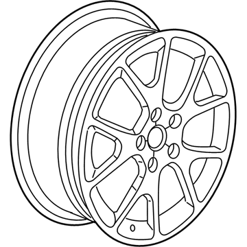 2014 Dodge Journey Spare Wheel - 1RU20XZAAC