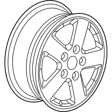 Dodge Grand Caravan Spare Wheel - 5LN63DX8AC