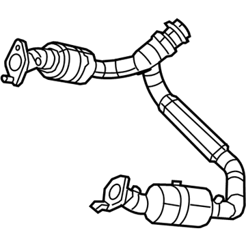 2022 Ram 2500 Catalytic Converter - 68357624AA