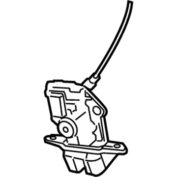 Mopar 5178213AB Link-Door Lock Cylinder To Latch