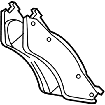 2005 Dodge Ram 1500 Brake Pad - VOE05556AC