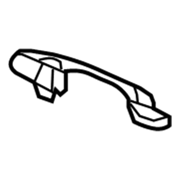 2010 Dodge Caliber Door Handle - XU81GFGAE