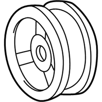 1985 Jeep Cherokee Crankshaft Pulley - J3242885