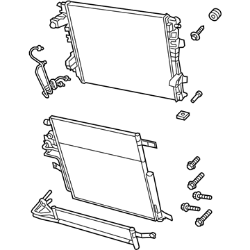 Mopar 68268591AE MODULE-COOLING