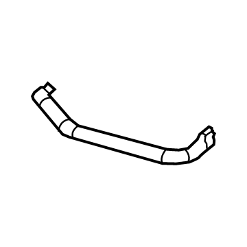 Mopar 68280625AD Hose-Water Return To Heater Tube