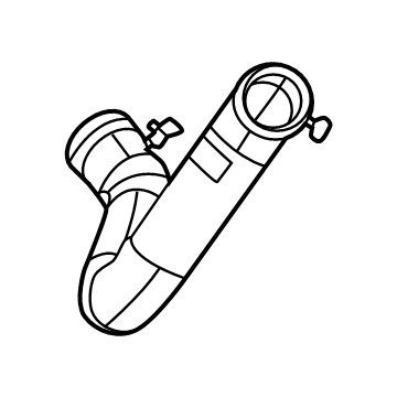 Jeep Grand Wagoneer L Radiator Hose - 68448244AA