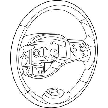 2022 Jeep Cherokee Steering Wheel - 5QV34DX9AE