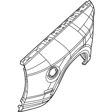 Mopar 68406419AB Panel-Box Side Outer