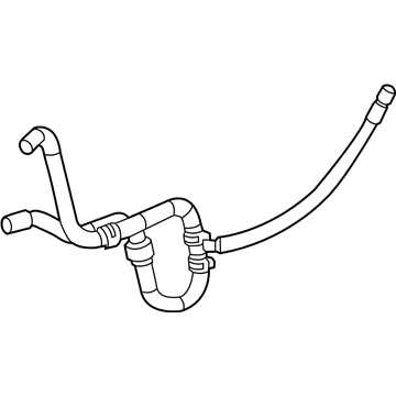 Mopar 68143663AE Line-Power Steering Return