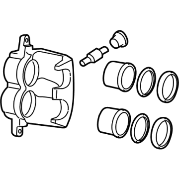 Jeep Grand Wagoneer Brake Caliper - 68548446AA