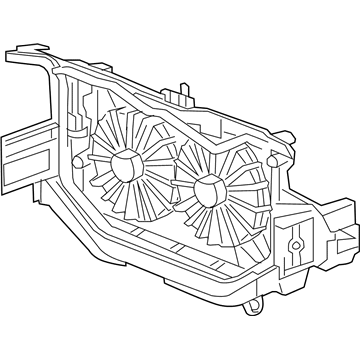 Dodge Caliber Cooling Fan Assembly - 68004295AA