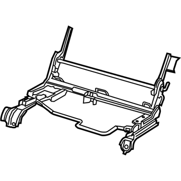 Mopar 68149681AE Adjuster - Rear Seat 60%