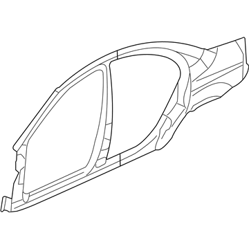 Mopar 5080661AA Panel-Body Side Aperture Complete