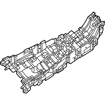 Mopar 68520012AB BRACKET-CENTER CONSOLE