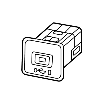 Mopar 7CD16DX9AA Charging Port