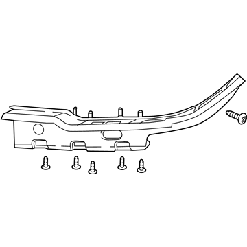 Mopar 68361622AA Bracket-FASCIA