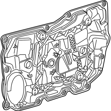 Mopar 68249034AA Panel-Carrier Plate