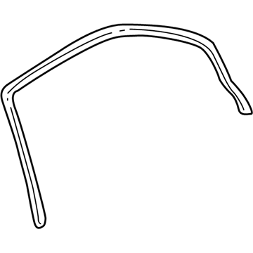 Mopar MR959737 WEATHERSTRIP-Rear Door