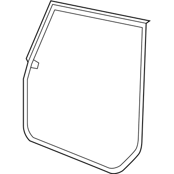 Mopar 55395275AW WEATHERSTRIP-Door To Body