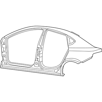 Mopar 68080954AA Panel-Body Side Aperture Outer