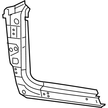 Mopar 68080972AF Reinforce-Body Side Aperture Front