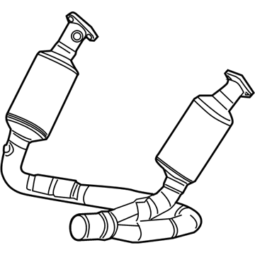 Dodge Dakota Catalytic Converter - 52855725AD