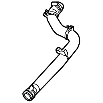 2022 Jeep Wrangler Radiator Hose - 68464624AB