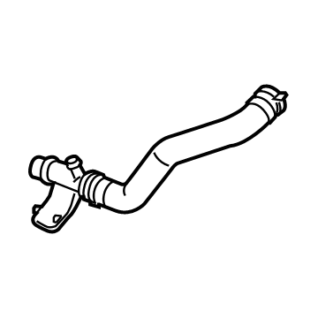 2022 Jeep Wrangler Radiator Hose - 68406197AA