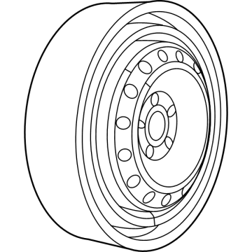 2023 Chrysler Voyager Spare Wheel - 4726720AC