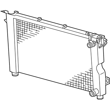 2005 Dodge Grand Caravan Radiator - 4677524AA