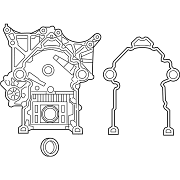 Jeep Timing Cover - 68416971AB