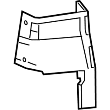 Mopar 5SM82LXHAA Molding-B Pillar Lower