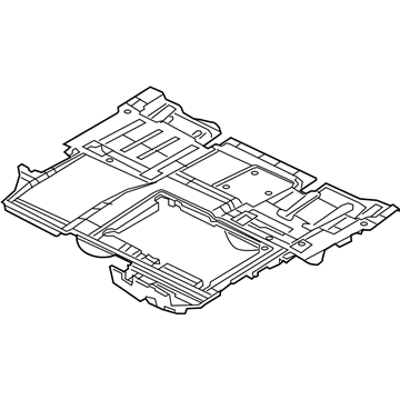 Mopar 6EF61U1YAA Carpet-Front Floor