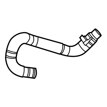 2021 Jeep Renegade Radiator Hose - 68491224AA