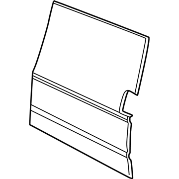 Mopar 55075135 Panel, Rear Corner