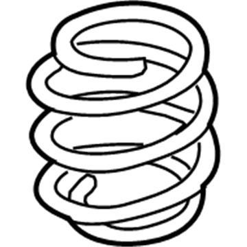 Mopar 52125556AA Rear Coil Spring