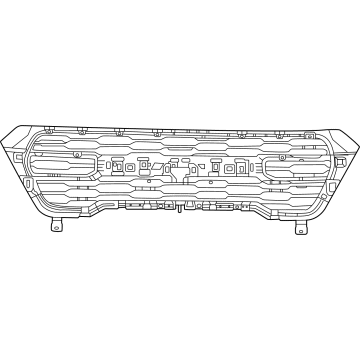 Mopar 68576749AA GRILLE-TEXTURE