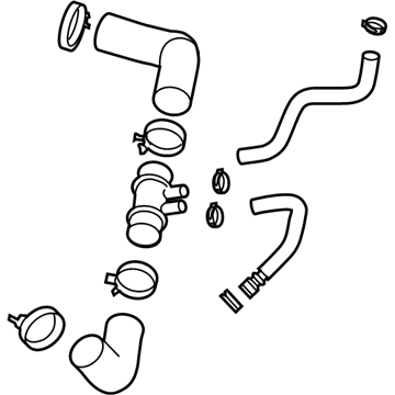 2022 Ram 2500 Radiator Hose - 68359796AF