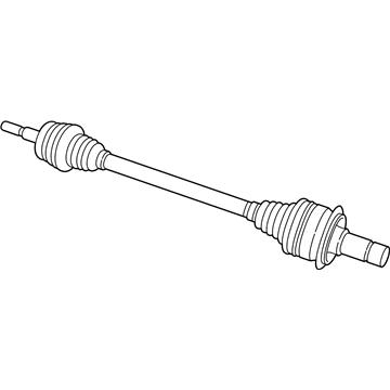 Mopar 52123521AD Axle Half Shaft