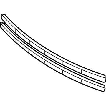 Mopar 5303570AC Filler-Front Bumper FASCIA