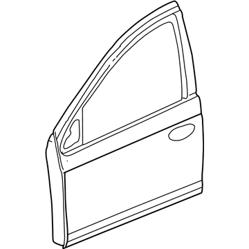 Mopar 5012461AJ Door-Front